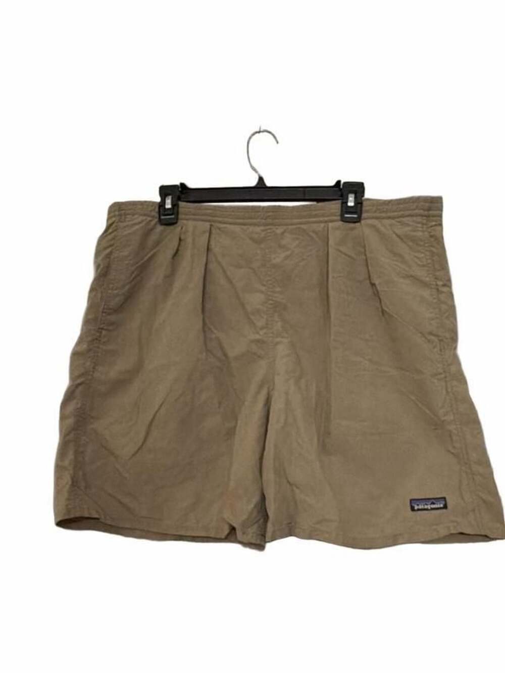 Patagonia Baggies Longs Size L Tan Nylon Shorts